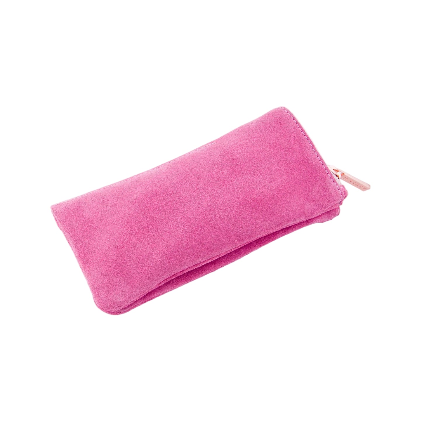 Pink Suede Eyewear Case