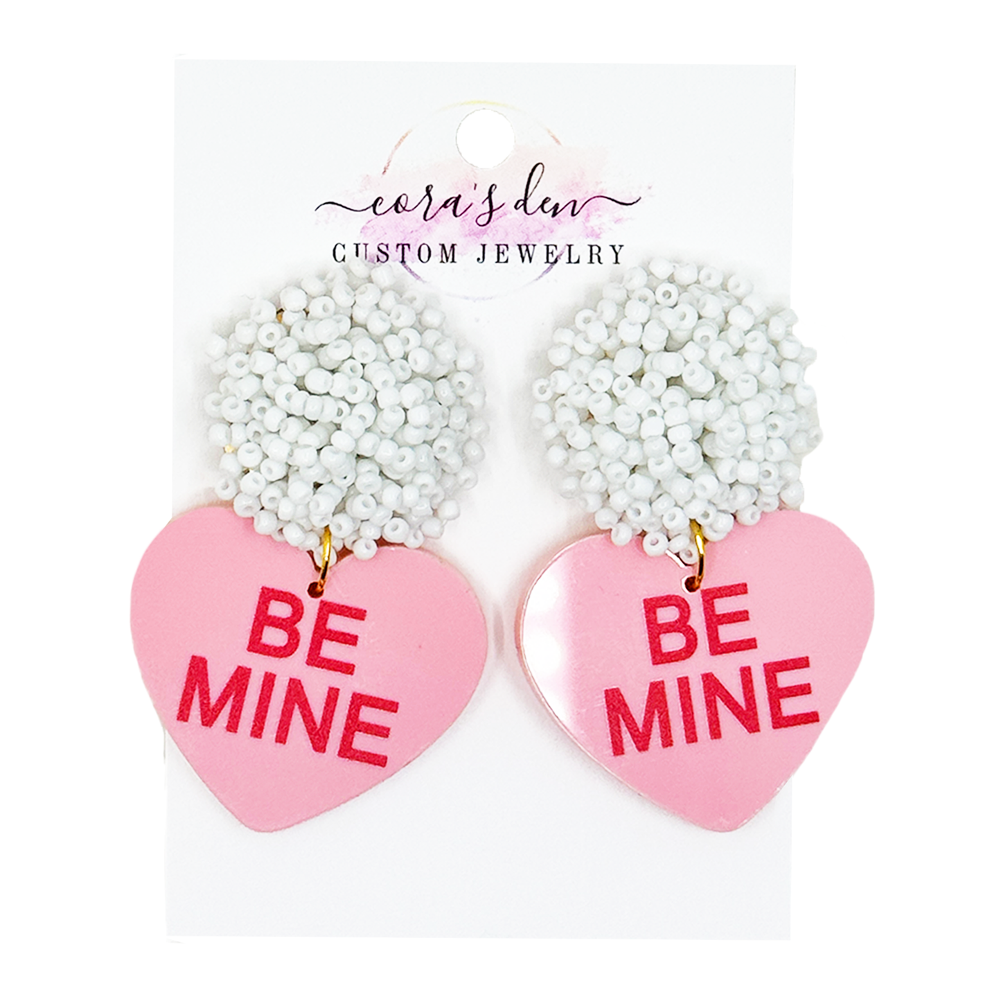 Be Mine Heart Earrings