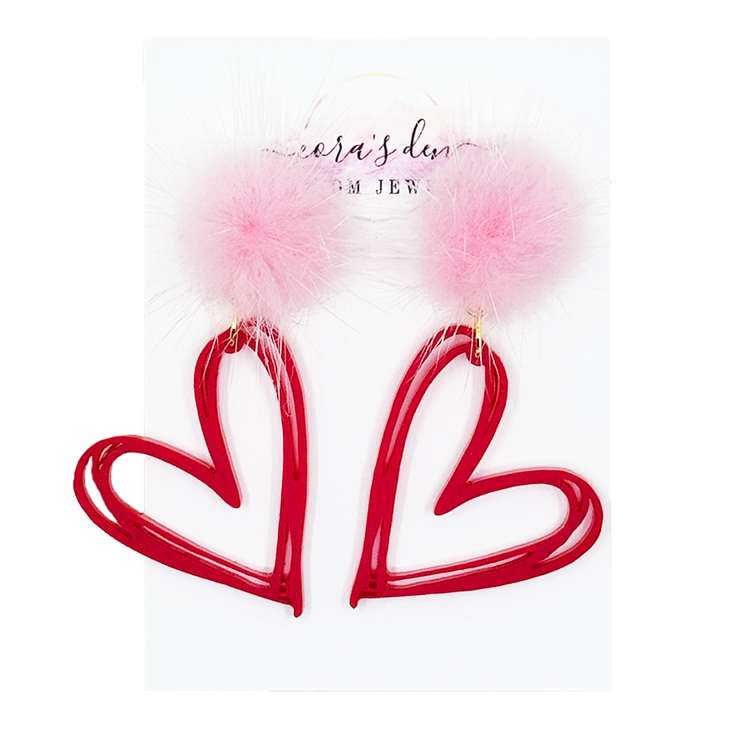 Valentine's Heart Earrings