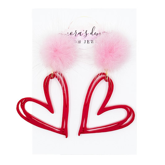 Valentine's Heart Earrings