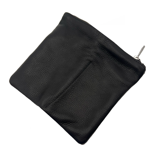 Leather Marbella Black Eyewear Case