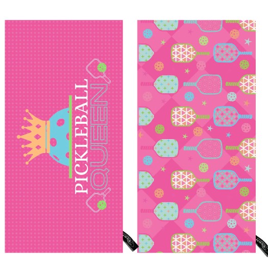 Pickleball Queen Towel