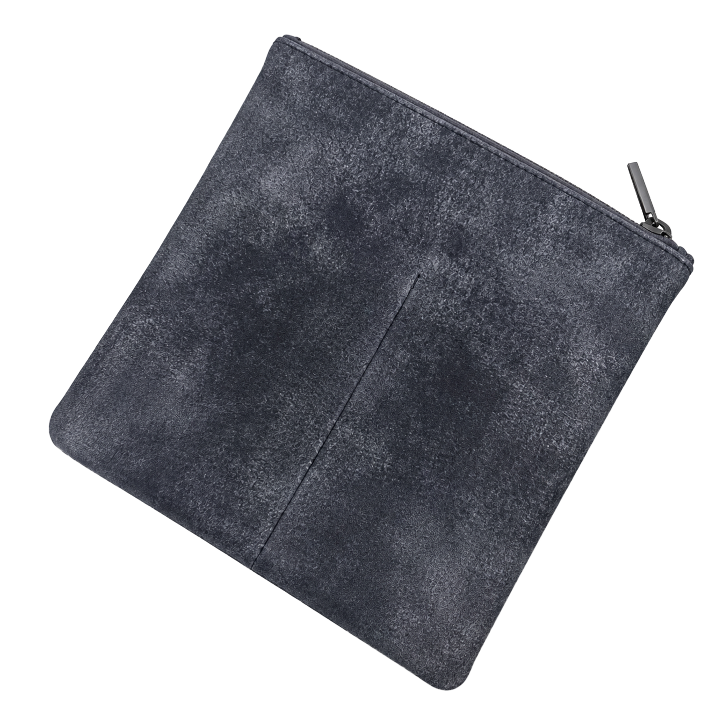 Leather Gunmetal Eyewear Case