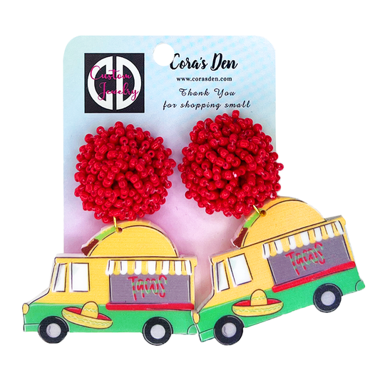 Taco Truck Earrings